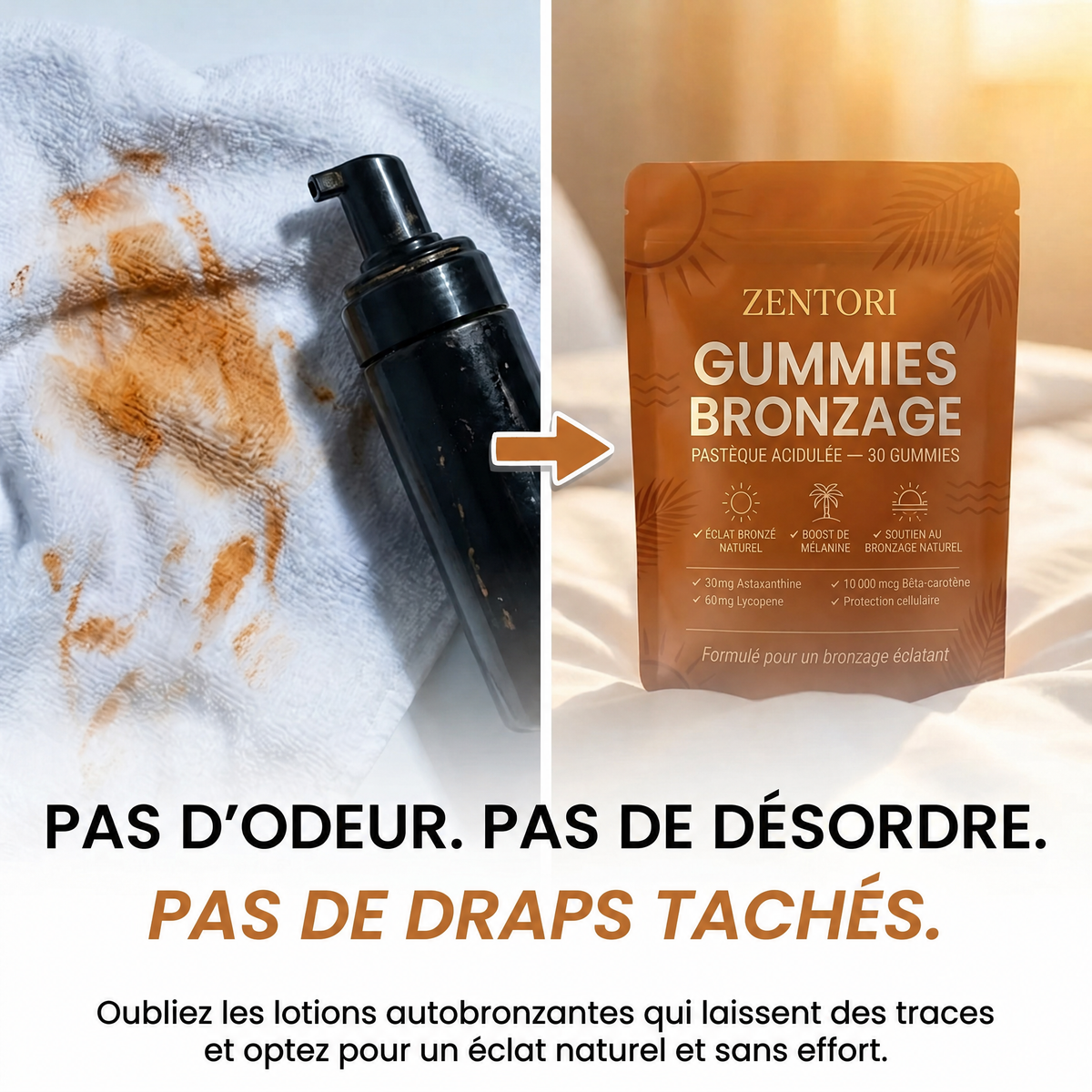 Zentori - Bronzage de rêve naturel en 14 jours
